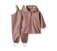 Wheat Unisex Kid's Rainwear Charlie Regenset Regenjacke und Hose Grs Zertifiziert Rain Trousers, 1239 Dusty Lilac, 92/2y