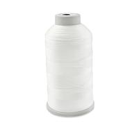 Wheatefull Tight Strong Bonded Nylon Sewing Thread for Outdoors, Leather Seats, Bags, Shoes, Canvas, Tapestry and Sewing Machine Hand Stitching,White