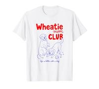 Wheaten Terrier Soft Coated Wheaten Mom Club Value Graphic T-Shirt, Men, White, L