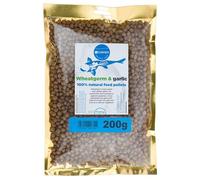 Wheatgerm & garlic pond feed pellets (200g)
