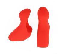 WheatThrive 1 Pair of Rubber Brake Lever Hoods for for St5700 105, Reliable Shift Covers for Biking Performance (red)