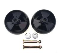 WheatThrive 2-Pack 5-Inch Lawn Mower Deck Wheels Compatible with Cadet 734-04155, Oregon 72-025, Rotary 12648 for 42 50 54 Inch Decks