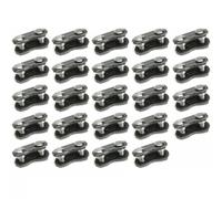 WheatThrive 24 Sets 3/8" Chainsaw Chain Link Repair Kit with Preset Straps 0.050-0.058 Gauge Compatible with Oregon Type 72 73 and Multiple Models