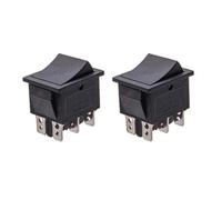 WheatThrive 2PCS Self-Reset Throttle Switch 10A 12V Normally Open for 6-24V Children Electric Vehicle Ride On Toy Parts 2/3/6 Pin