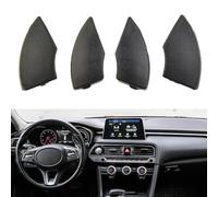 WheatThrive 4 Pack Black Trim Cover Removal Tools for Fiat 500 Radio Button Area, Mold Cover Installation Aids Compatible with 2008 to Current Models