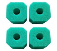 WheatThrive 4 Pack Green Sponge Filter Elements Compatible with V1 and S1 Vacuum Cleaners, Washable Replacement Tubes for Efficient Filtration