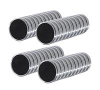 WheatThrive 40 Pcs Clear Coin Capsule Holder Storage Cases with Adjustable Gaskets for 16mm to 46mm Diameter Collection Display