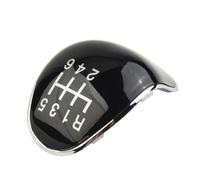WheatThrive 6 Speed Gear Shift Knob Cover, Gear Stick Cap Insert, for Ford Focus Fiesta Kuga Mondeo C-Max, Black ABS Replacement Part