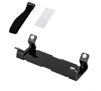WheatThrive Acrylic Car Speaker Mount, For JBL Flip Series Anti-Slip Dashboard Holder Adjustable Strap Car Speakers Mounts(Black)