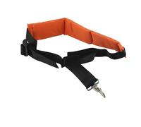 WheatThrive Adjustable Shoulder Strap, Grass Trimmer Harness, Nylon Garden Tool Support, Comfortable Pad for Stihl, Husqvarna, Black