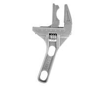 WheatThrive Adjustable Wrench, Plumbing Wrench, Basin Wrench, 6-68mm Large Opening, Short Handle for Hard-to-Reach, Aluminum Alloy Sanitary Tool for Sink Pipe Repair