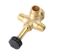 WheatThrive Air Compressor Pump, Solenoid Valve, Unloading Valve, Bleed Check Valve, Oil-Free Mute Design for Exhaust System, Cast Aluminum, Options A/B/C/D