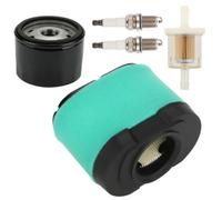 WheatThrive Air Filter, Oil Filter, Fuel Filter Kit for V-Twin Engine, Compatible with Craftsman Z425, 792105 593240