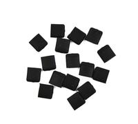 WheatThrive Air Fryer Rubber Tips, Air Fryer Bumpers, Protective Covers for Grill Pan, Heat Resistant Silicone Caps, 16 Pcs Black