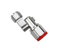 WheatThrive Airless Sprayer Swivel Joint, Paint Sprayer Adapter, 7/8 Inch Thread, 360 Degree Rotation, Aluminum Alloy, for Multi-Angle Spraying, Pack