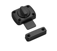 WheatThrive Aluminium Alloy Door Latch - Keyless, Burglar-Proof Cabinet Lock for Indoor Use, 55 x 40 x 12.5 mm, Zinc Alloy Construction