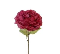WheatThrive Artificial Peony Flowers, Silk Peonies, Fake Flowers for Home Decor, Realistic Wedding Party Centerpiece, 2 PCS