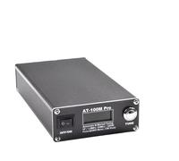 WheatThrive AT100M Pro Antenna Tuner with SWR Meter, 100W Auto/Manual Tuning, Morse Practitioner, 3300mAh Battery