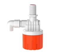 WheatThrive Automatic Float Valve for Water Tanks, Fish Ponds, Livestock Troughs - 12-inch Side Inlet, Rust-Resistant ABS, 123 x 58 mm