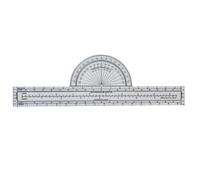 WheatThrive Aviation Plotter, Flight Plotter, Navigation Ruler, Fixed Grid Design, Accurate Scales 1:500k/1M, Plastic for Pilot Training