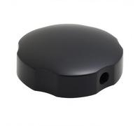 WheatThrive Bathtub Rotating Knob, Bath Control Knob, Brass Overflow Prevention Knob, Black Finish for Easy Installation, Durable Bathroom Fixture Accessory