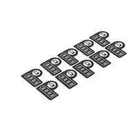 WheatThrive Battery Label Stickers, Key Stickers for Makita BL1830 BL1430, 18V 14.4V Battery ID Tags, Wear-Resistant Paper Decals, 10 Pack