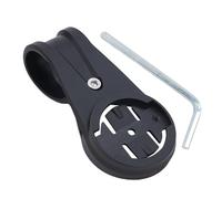 WheatThrive Bike Computer Mount, Bicycle Holder, TT Rest Bar Bracket, for Garmin iGPSPORT Odometer, Lightweight Plastic, Easy Install, Black