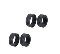 WheatThrive Bike Computer Mount, Handlebar Adapter, Spacer Ring, 25.4mm to 31.8mm Conversion, Plastic Washer Set for Garmin, Blackbird, Xinghe, 4 Pack