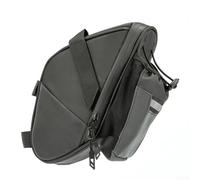 WheatThrive Bike Saddle Bag Waterproof, Design with Ample Space for Essential Gear (White Reflection)