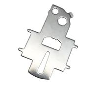 WheatThrive Boat Fuel Cap Wrench Key with Stainless Steel Construction Multi Use Tool for Opening Fuel, Bottles, and Shackles Suitable for Boats and Yachts