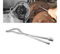 WheatThrive Brake Spring Plier, Brake Tool, Car Installer Removal Tool, Chrome Plated, 12 Inch, for Drum Brake Shoe Return, Garage Workshop
