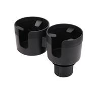WheatThrive Car Cup Holder Expander, Dual Cup Holder Adapter, Adjustable Base Car Cup Holder, Large Size for SUV, Truck, Van
