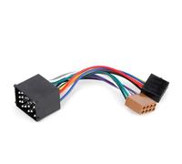WheatThrive Car Radio ISO Wiring Harness, Car Stereo Power Cable, 16 Pin Adapter for BMW E36 E39 E46 E53 Z3, Land Rover Defender Discovery 2, Mini Cooper