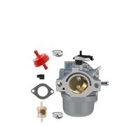WheatThrive Carburetor Kit, Carburettor Replacement for BS 494502 495706 496592 498027 498134 498231, Fits 10-12.5HP Engine, Lawn Mower Generator Parts, 6-Piece Set