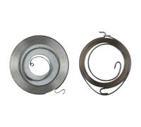 WheatThrive Chainsaw Recoil Spring, Easy Starter Spring, 2pcs Rewind Spring Set for Petrol Chainsaw 5200 5800 Spare Parts