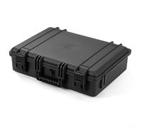 WheatThrive Compact Camera Case, Portable Waterproof Hard Case,Dustproof Protective Tool Box, for Starlink Mini with Molded Foam, 50X38X12cm(Black)
