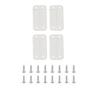 WheatThrive Cooler Hinges, Replacement Parts, Ice Chest Hardware, for Igloo 50-165 Qt, Durable Plastic with Screws, Quick Install Repair Kit
