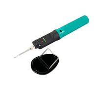 WheatThrive Cordless Soldering Iron, Wireless Soldering Pen, 12W Fast Heat, LED Light, USB-C Rechargeable, 2200mAh Battery for DIY, Repair