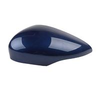 WheatThrive Dark Blue Left Wing Mirror Cover, Car Side Mirror Cap, Door Mirror Housing for Ford Fiesta MK7 2008-2017, Plastic Replacement Shell
