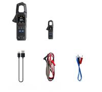 WheatThrive DMC-100 Digital Clamp Multimeter, 600A AC/DC Current, 10000 Counts, 2.0" TFT Display, NCV, Type-C Rechargeable