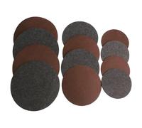 WheatThrive Double Sided Felt Plant Mat, Circular Flowerpot Coaster, Reversible Floor Protector, Absorbent Spill Catcher, 12 Pack, 6/8/10 Inch, for Indoor Outdoor Gardening