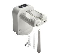 WheatThrive Electric Dumpling Maker, Ravioli Shaper, Automatic Wrapper Machine, 1300mAh Battery, Non-Stick PP, DIY Kitchen Tool for Family