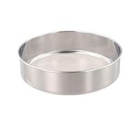WheatThrive Flour Sieve, Flour Sifter, Stainless Steel Strainer, 40 Mesh Fine Sieve for Baking, 304 Steel Round Sifter for Sugar Cocoa Salt