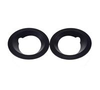WheatThrive Fog Light Cover, Fog Lamp Bezel, Bumper Trim for BMW X3 E83 2004-2006, Front Right Black Plastic Replacement Part 51113400912