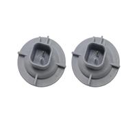 WheatThrive Front Indicator Light Socket, Turn Signal Bulb Holder, for Ford Focus C-Max Kuga Transit, OE 4053872 XS41-13K370-AC, Gray ABS, 2 Pack