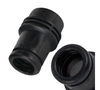 WheatThrive Front Tube Adapter, Vacuum Cleaner Part, 195546-0 Cuff for Makita DVC350 DVC750, 24mm Hose Connector, Black Plastic Spare