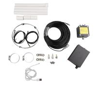 WheatThrive Full Band Antenna, Shortwave Radio Antenna, Active Loop Aerial for Tecsun S2000 PL-660, 0.5-500MHz 0-30dB Gain, Type-C Rechargeable