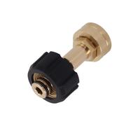WheatThrive Garden Hose Adaptor, Pressure Washer Connector, M22 to 14mm Female Brass Fitting for Karcher, Sun Joe, Compatible with Most Gas Electric Washers, Rust Resistant, Easy Install, Pack