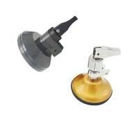 WheatThrive Glass Cutter, Glass Suction Cup, 2PCS Round Handle Tool with Alloy Wheel for 360° Rotating Cutting, Craft DIY