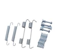WheatThrive Handbrake Shoe Fitting Kit, Brake Spring Set, for BMW 3 Series E46 1998-2005, Iron Repair Parts, Direct Install, 1 Set
